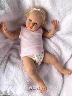 Silicone Reborn Baby Dolls Eyes Open 24 Inch Realistic Dolls Toddler Girl Real