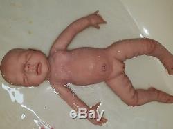 Silicone baby girl full body Brinley sculpted by mitchelle babies