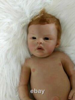 Silicone full body Preemie baby girl Lonnie by Bonnie Sieben