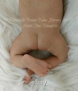 Silicone full body Preemie baby girl Lonnie by Bonnie Sieben