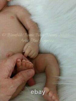 Silicone full body Preemie baby girl Lonnie by Bonnie Sieben