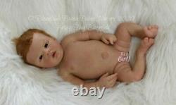 Silicone full body Preemie baby girl Lonnie by Bonnie Sieben