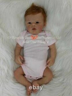 Silicone full body Preemie baby girl Lonnie by Bonnie Sieben