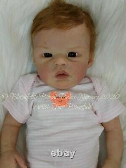 Silicone full body Preemie baby girl Lonnie by Bonnie Sieben