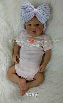 Silicone full body Preemie baby girl Lonnie by Bonnie Sieben