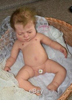 Sleep silicone baby toddler boy (reborn doll) all body Drink & pee Sleeping boy