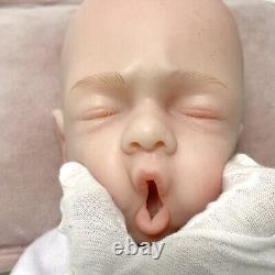 Sleeping Baby Boy Newborn 14.9'' Lifelike Reborn Baby Soft Full Silicone DollToy