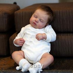 Sleeping Reborn Baby Dolls Lifelike Silicone Baby Realistic Newborn Baby Doll 20