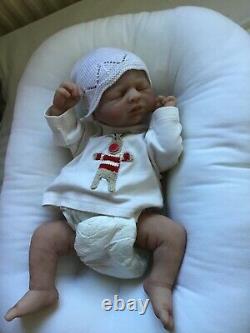 Soft Ecoflex Very Realistic Silicone Reborn Baby Girl With Large Layette