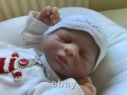 Soft Ecoflex Very Realistic Silicone Reborn Baby Girl With Large Layette