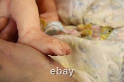 Soft silicone full body baby girl doll Cate 2