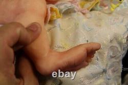 Soft silicone full body baby girl doll Cate 2