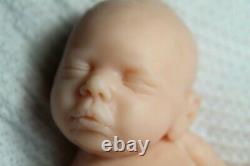 Soft silicone full body baby girl doll Cate 3 unpainted