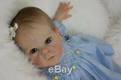 Sold Out Limited Edition 853/1000 Baby Girl Reborn Saoirse Bonnie Brown Amazing