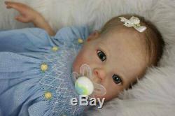 Sold Out Limited Edition 853/1000 Baby Girl Reborn Saoirse Bonnie Brown Amazing