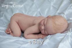 Solid Silicone full body baby girl lifelike doll Mishka by Elena Westbrook