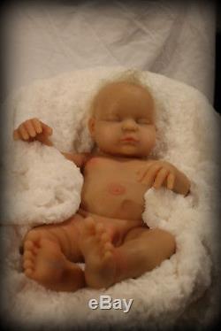 Solid full silicone reborn baby 19 BOY anatomically correct custom made 4u