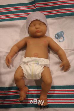 Solid full silicone reborn baby 19 BOY anatomically correct made custom