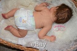 Solid silicone baby toddler girl (reborn doll) all body Drink & pee Handmade eye