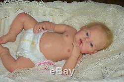 Solid silicone full body baby toddler boy (reborn doll) Drink & pee Korea eye