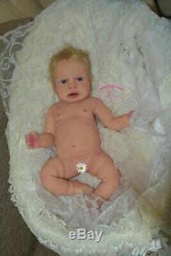 Solid silicone full body baby toddler girl (reborn doll) Drink & wets diaper