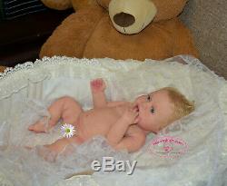 Solid silicone full body baby toddler girl (reborn doll) Drink & wets diaper