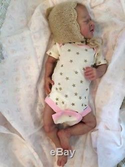 Solid silicone full body newborn baby girl doll