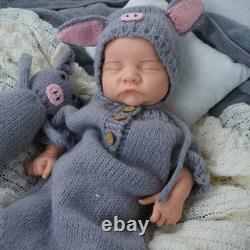 Special offer 17in silicone boy doll silicone reborn doll whshable toy gift