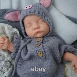 Special offer 17in silicone boy doll silicone reborn doll whshable toy gift