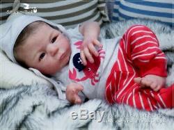 Studio-Doll Baby Reborn BOY CHARUN by ANGELA LIMIT EDIT like real baby