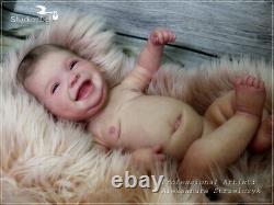 Studio-Doll Baby Reborn GIRL AUTUMN by PING LAU so real BABY 19 INCH full body