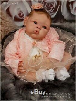 Studio-Doll Baby Reborn GIRL PARIS by ADRIE STOETE 22 inch so real