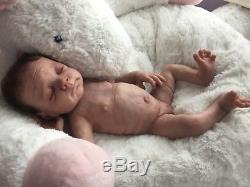 Stunning Full Body Silicone Baby Girl Soft Ecoflex- Lovely Large Layette