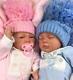 Stunning Reborn Twin Baby Girl And Boy Doll Lotty And Andre