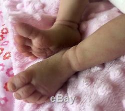 Stunning Soft Ecoflex Silicone Reborn Full Body Baby Girl