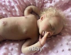 Stunning Soft Ecoflex Silicone Reborn Full Body Baby Girl