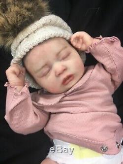 Stunning Toddler Reborn Baby Girl Fake Baby Painted Hair Skyla