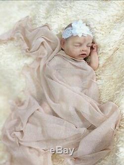 Sugar Full body Solid Silicone Preemie Baby Girl by Ana Healey Tiny Newborn