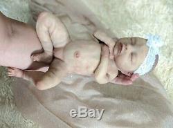 Sugar Full body Solid Silicone Preemie Baby Girl by Ana Healey Tiny Newborn