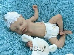 Sugar Full body Solid Silicone Preemie Baby Girl by Ana Healey Tiny Newborn