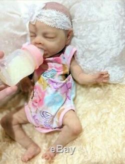 Sugar Full body Solid Silicone Preemie Baby Girl by Ana Healey Tiny Newborn