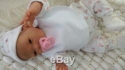 Sunbeambabies 20 New Brown Eyes Reborn Realistic Doll Fake Baby Girl Life Like