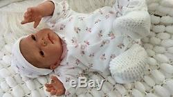 Sunbeambabies 20 New Brown Eyes Reborn Realistic Doll Fake Baby Girl Life Like