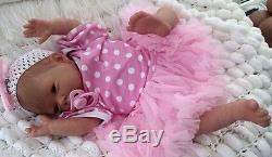 Sunbeambabies Child Friendly New Reborn Realistic Newborn Doll Fake Baby Girl