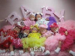 Sunbeambabies New Reborn Realistic Newborn Size Fake Baby Girl Doll Life Like