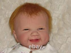 Super Cute Reborn Doll Lexi by S. Faber, 20 4 Lbs. 5 Oz. COA