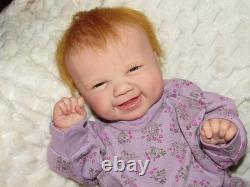 Super Cute Reborn Doll Lexi by S. Faber, 20 4 Lbs. 5 Oz. COA