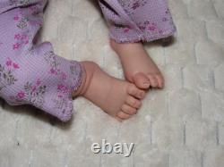 Super Cute Reborn Doll Lexi by S. Faber, 20 4 Lbs. 5 Oz. COA