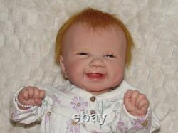 Super Cute Reborn Doll Lexi by S. Faber, 20 4 Lbs. 5 Oz. COA