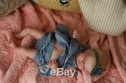 Sweet Amazing Reborn baby doll girl Maggie Sculpt 20'' anatomically correct